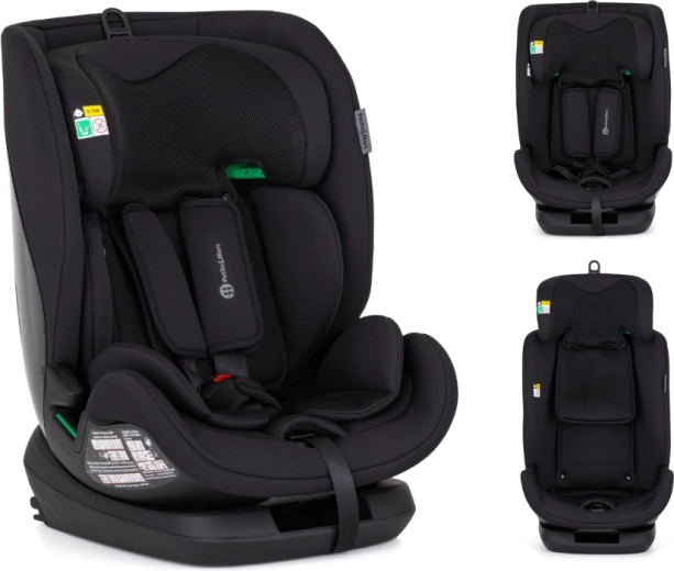 Petite&Mars autosedačka Prime Pro i-Size coal black air 76–150 cm (9–36 kg)
