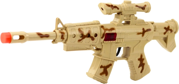 Hračkárska puška so zvukom výstrelu