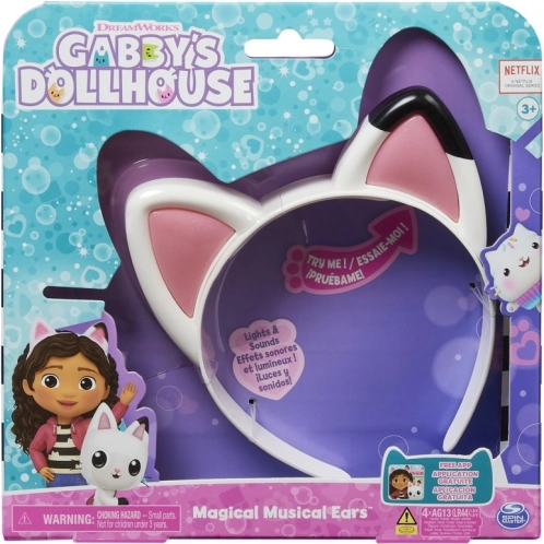 Hrajúce mačacie ušká GABBY'S DOLLHOUSE