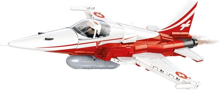 Verné spracovanie vo farbách Patrouille Suisse