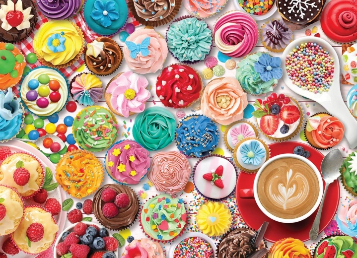 Eurographics puzzle Cupcake Party 1000 dielikov