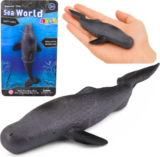 Gumová realistická figúrka veľryby 18 cm
