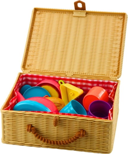 Všetko v jednom košíku – 23 dielov na čajový salónik