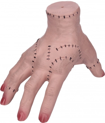 karnevalový doplnok Addamsova ruka z latexu