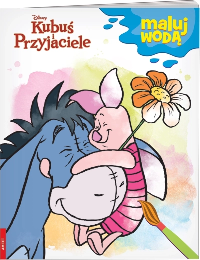 Disney Macko Pú a priatelia – maľovanie vodou