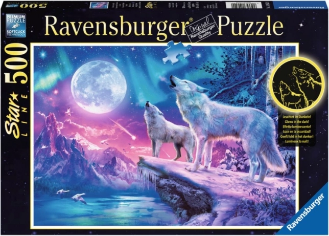 Ravensburger puzzle polárne svetlo 1000 dielikov