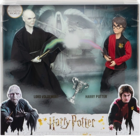 Sada bábik HARRY POTTER a Lord Voldemort s Pohárom troch čarodejníkov