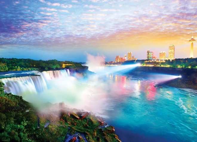 Puzzle EUROGRAPHICS Niagarské vodopády, 1000 dielikov