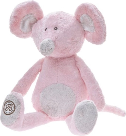 Plyšová myška Lena ružová 25 cm