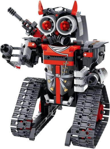 Pásový robot pre akčnú jazdu v teréne