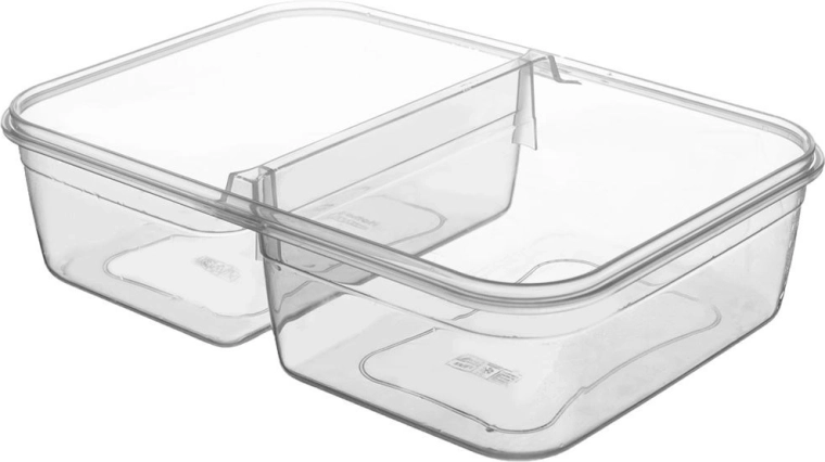 Dve oddelené priehradky pre svieže chute