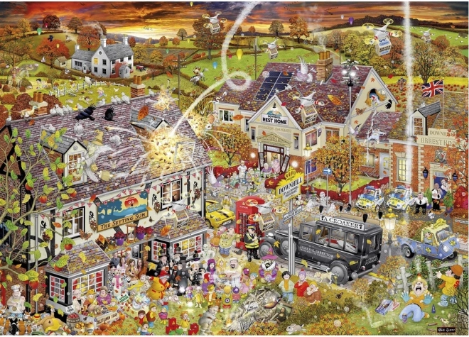 Puzzle GIBSONS milujem jeseň, 1000 dielikov