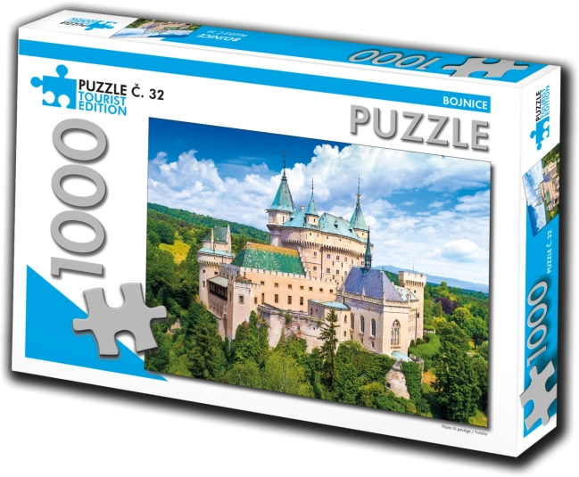 turistické puzzle Bojnice 1000 dielikov