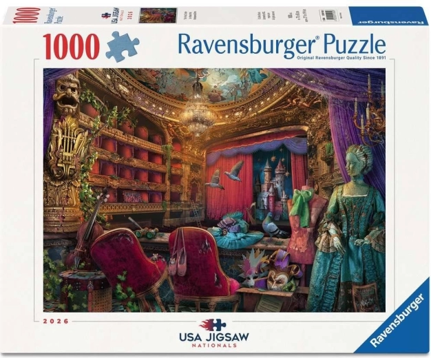 Ravensburger puzzle USA Jigsaw Nationals: Posledná opona 1000 dielikov