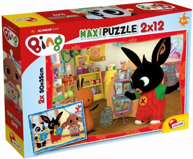 Puzzle s Bingom - 2x12 dielikov: V škole
