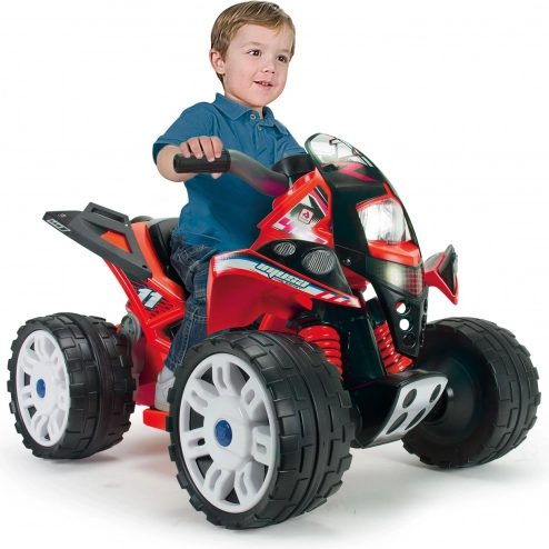 Detská elektrická štvorkolka The Beast 12V červená