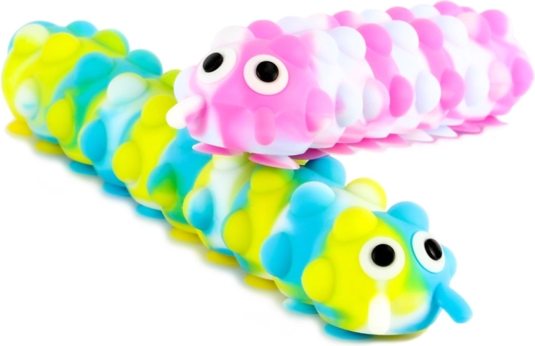 Textúrovaný povrch a pestré farby