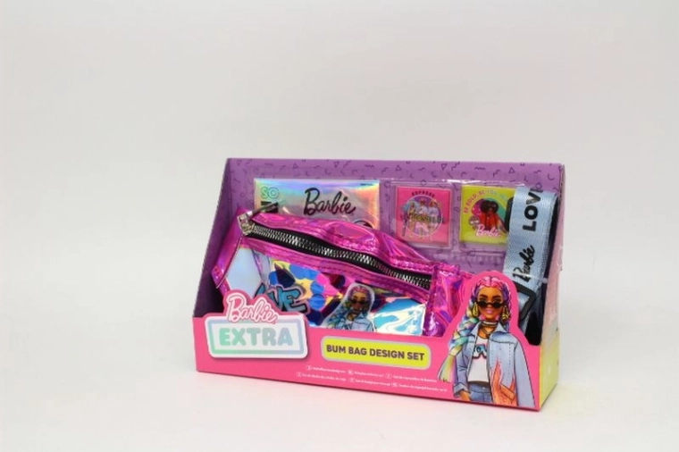Barbie Extra štýlová ľadvinka s nálepkami