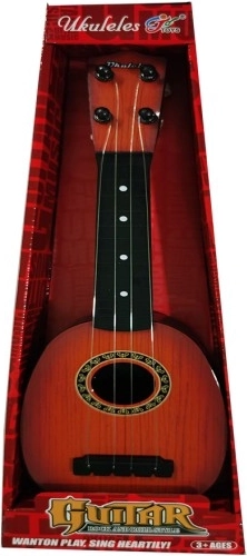 Ukulele pre začiatočníkov so 4 nylonovými strunami