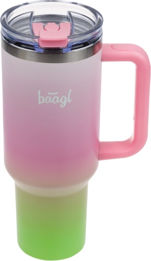 Baagl termohrnček so slamkou B-Cup Strawberry Matcha 1,18 l