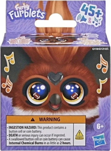 Furby Furblets Sports Foo-tee interaktívna plyšová mini hračka s klipom