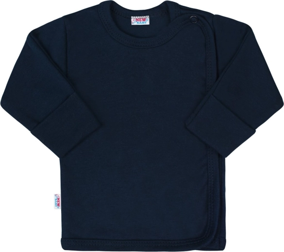 Dojčenská košieľka New Baby Classic II tmavomodrá