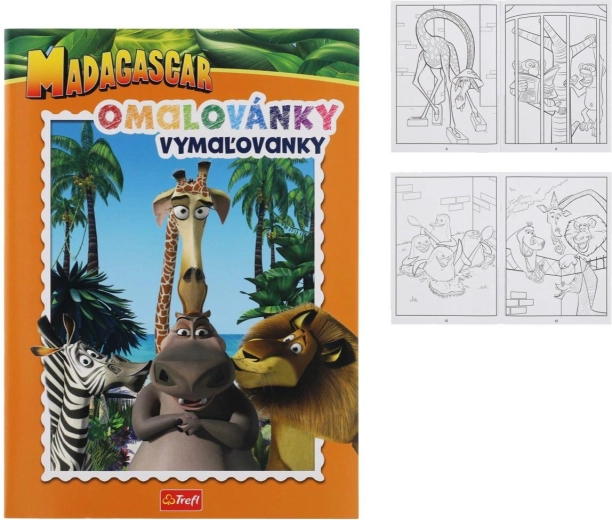 Omaľovánky Madagascar