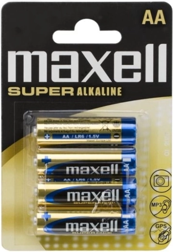 Alkalické tužkové batérie AA LR6, 4 ks