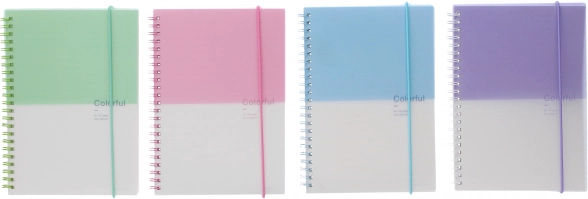Linajkovaný notes 14,8 × 21 cm, dvojfarebný