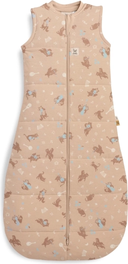 Spací vak ergoPouch z organickej bavlny Jersey Melody 3–12 mesiacov, 2,5 TOG