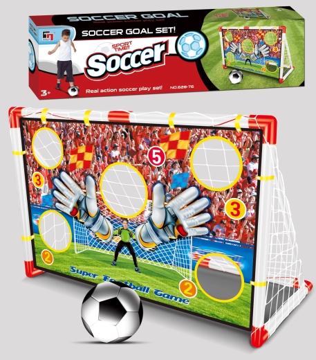 Mega futbalová bránka s terčom