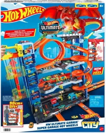 Mega Garáž s Drakom útok od Hot Wheels City