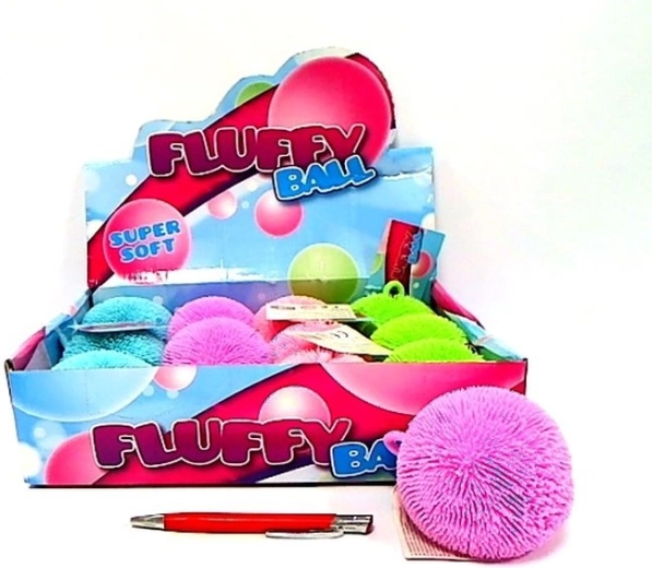 Plyšová loptička Fluffy 9 cm