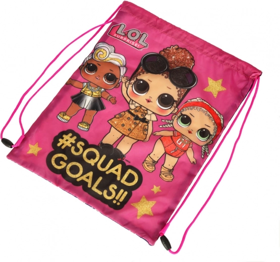 Vak na prezuvky a telesnú výchovu LOL SURPRISE – Ružový