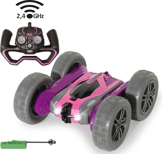 JAMARA SpinX kaskadérske RC auto fialovo-ružové 2,4 GHz