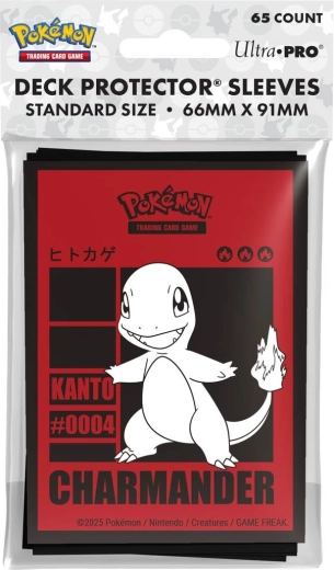 Ochranné obaly na karty Ultra PRO Pokémon Charmander (65 ks)