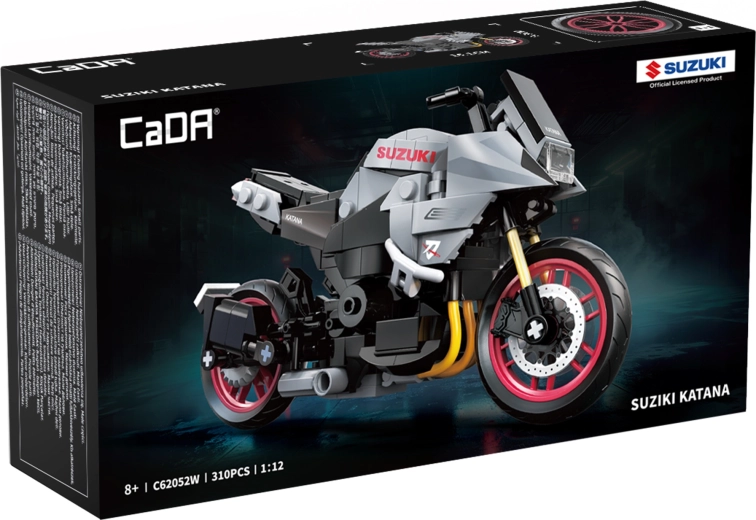 Oficiálne licencovaná Suzuki Katana v mierke 1:12
