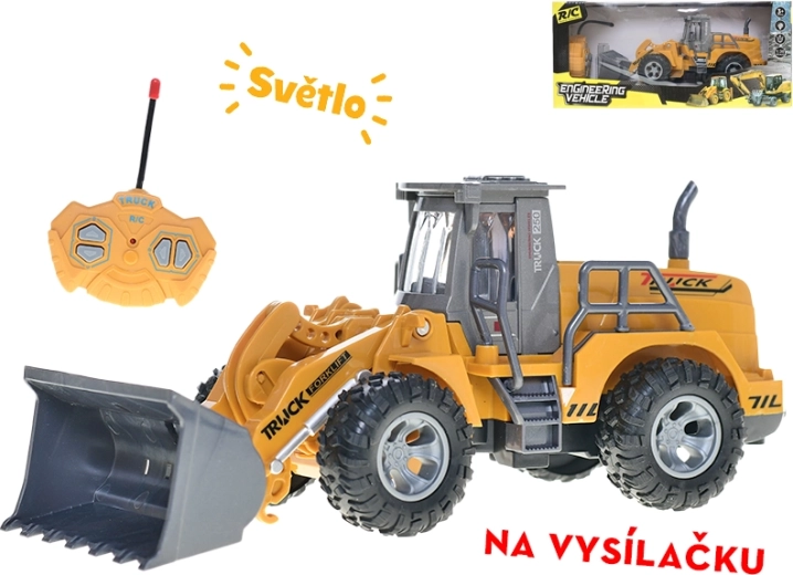 RC bager nakladač na diaľkové ovládanie 23 cm