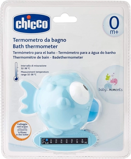Chicco teplomer do vane rybka svetlomodrá