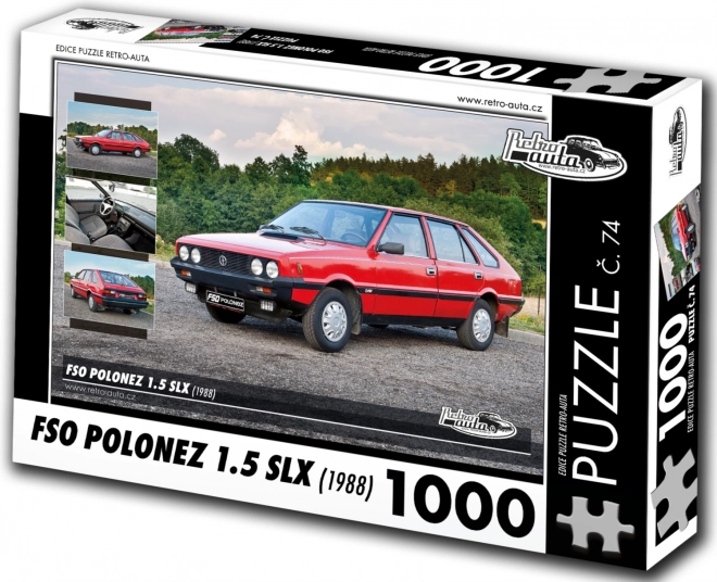 Puzzle Retro-Auta FSO Polonez 1.5 SLX 1000 dielikov