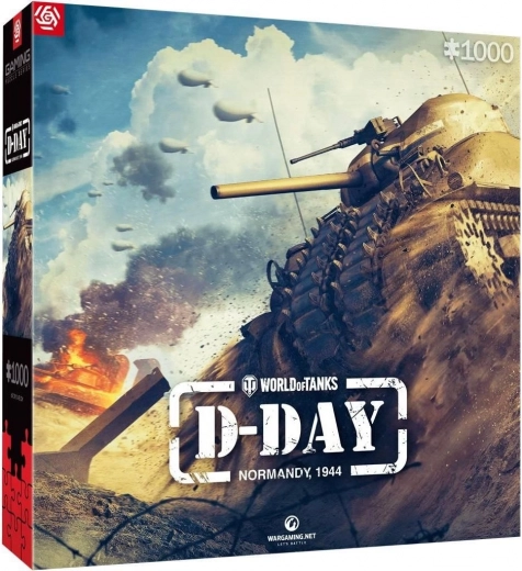 Puzzle WORLD OF TANKS D‑Day 1000 dielikov
