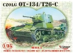 Plastová stavebnica tanku OT-134 / T-26 Mirage Hobby