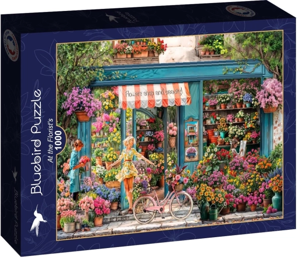 Bluebird puzzle V kvetinárstve 1000 dielikov