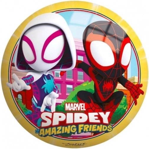Vinylová lopta 23 cm MARVEL SPIDER-MAN a priatelia