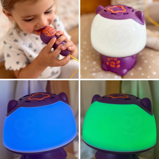 Farebné RGB svetlo pre útulnú atmosféru