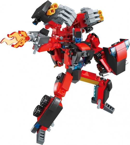 qman iron fist commander – transformujúci robot a bojové vozidlo, 333 dielikov