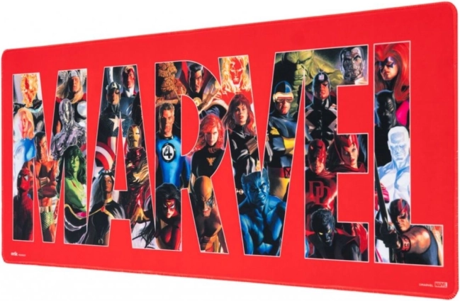 Herná XL podložka MARVEL – logo