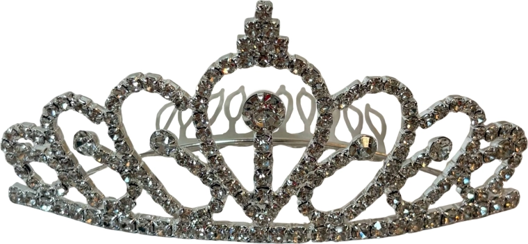 PINK čelenka Royal Crown pre malé princezné