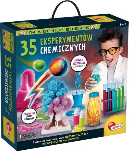 Vedecká súprava I’m a Genius – 35 chemických experimentov