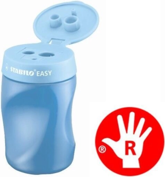 Strúhadlo pre pravákov STABILO EASYsharpener – modré